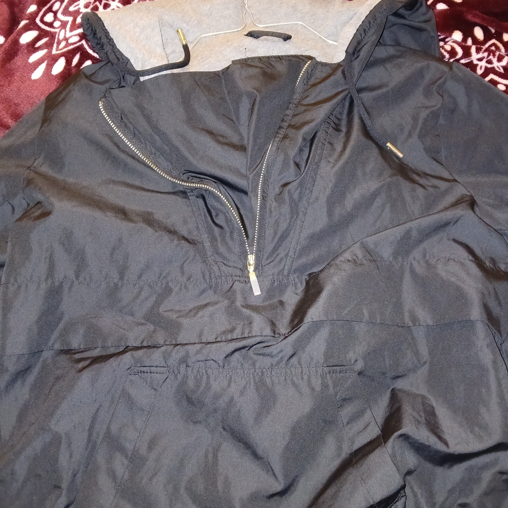 Abercrombie & Fitch Black Anorak Jacket